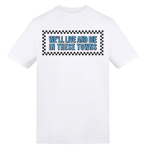 Live and Die - AWD - Printed Adults Coventry FC Football Fan T-Shirt