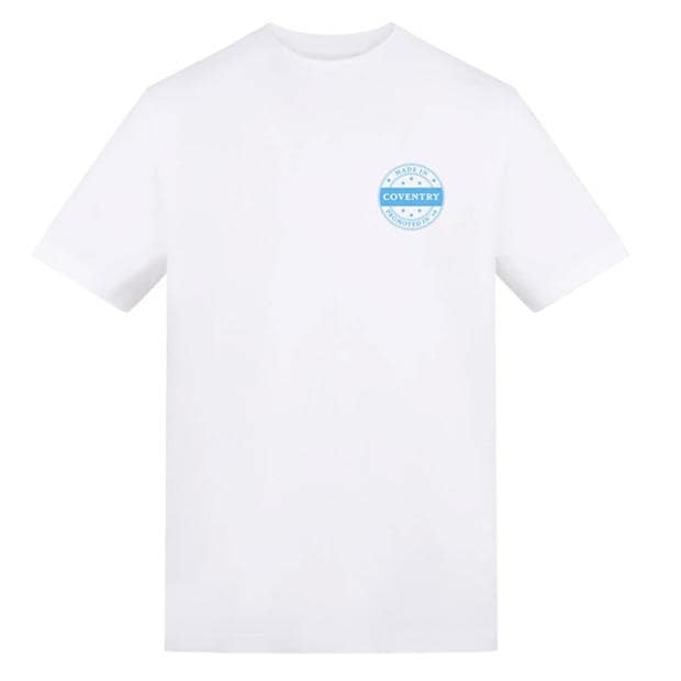 Made in Cov - AWD - Printed Adults Coventry FC Football Fan T-Shirt