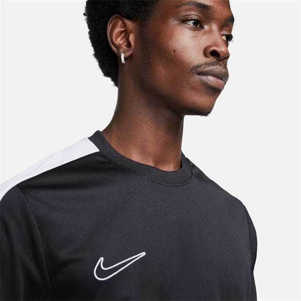 Black/White - Nike - Academy Shirt Mens