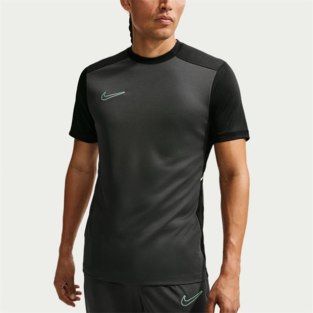 Grey/Blk/Grn - Nike - Academy Shirt Mens