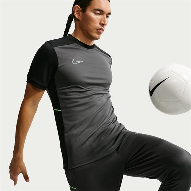 Grey/Blk/Grn - Nike - Academy Shirt Mens