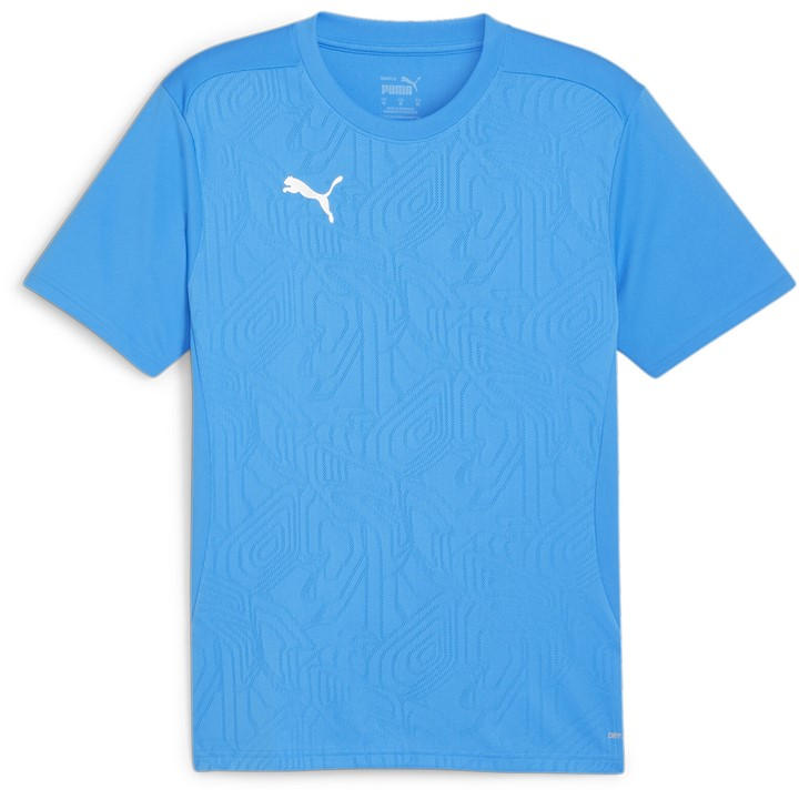 Puma Men's Blue Teamfinal Training Short-Sleeve Performance T-Shirt in Size 3XL, Sports Direct
