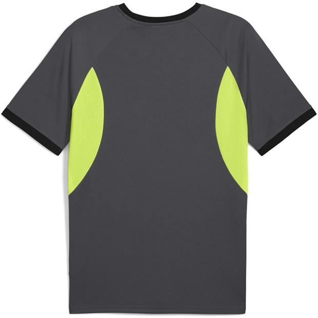 Gray/Yellow - Puma - Puma Individualliga Jersey T-Shirt Mens