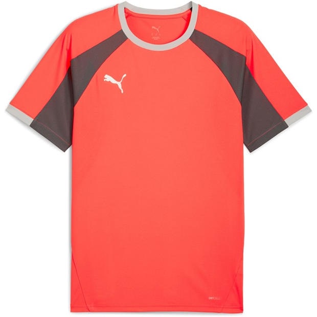 Glowing Red - Puma - Puma Individualliga Jersey T-Shirt Mens