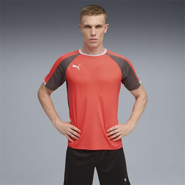 Glowing Red - Puma - Puma Individualliga Jersey T-Shirt Mens