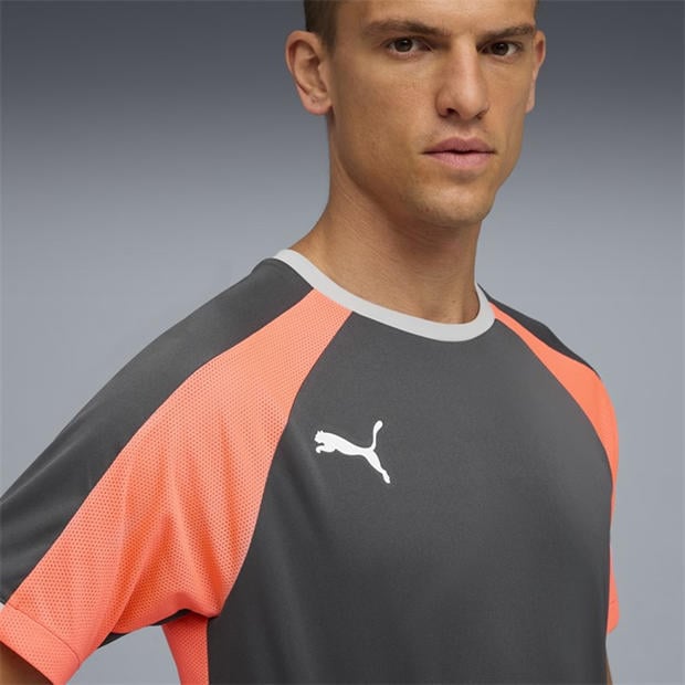 Shadow Gray - Puma - Puma Individualliga Jersey T-Shirt Mens