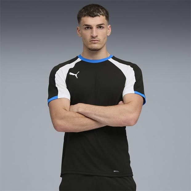 Black/Wh - Puma - Puma Individualliga Jersey T-Shirt Mens