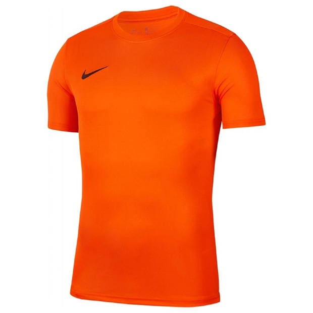 Orange - Nike - Men's Park VII Short-Sleeve Dri-FIT Slim-Fit T-Shirt