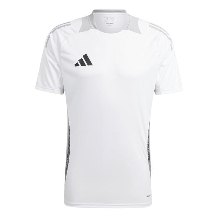 Adidas Men's White Tiro24 Short Sleeve Performance T-Shirt in Size 3XL, Sports Direct