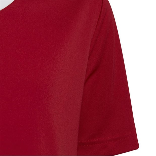 Power Red - adidas - Unisex Kids Short Sleeve Performance T-Shirt