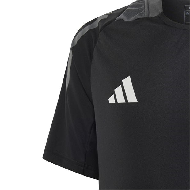Black/Dark Grey - adidas - Tiro24 C Trjsyy T-Shirt Unisex Kids