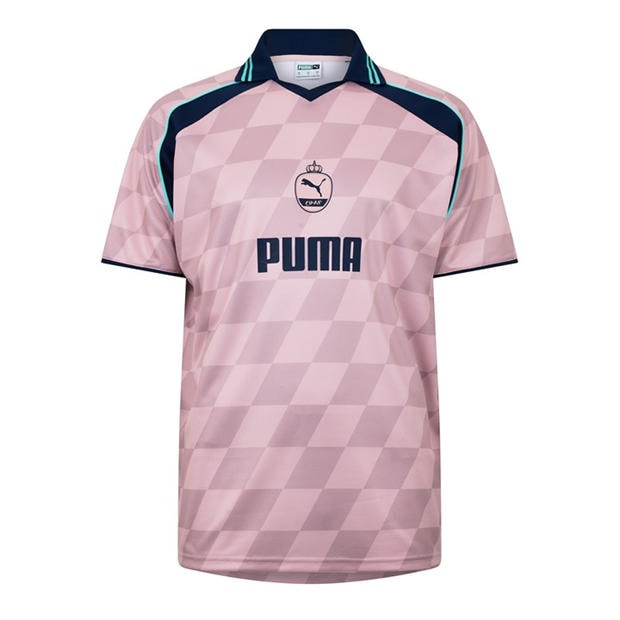 Mauve Mist - Puma - Football Jersey T-Shirt Mens/Unisex