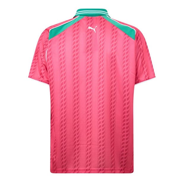 Pink - Puma - Football Jersey  T-Shirt Mens/Unisex