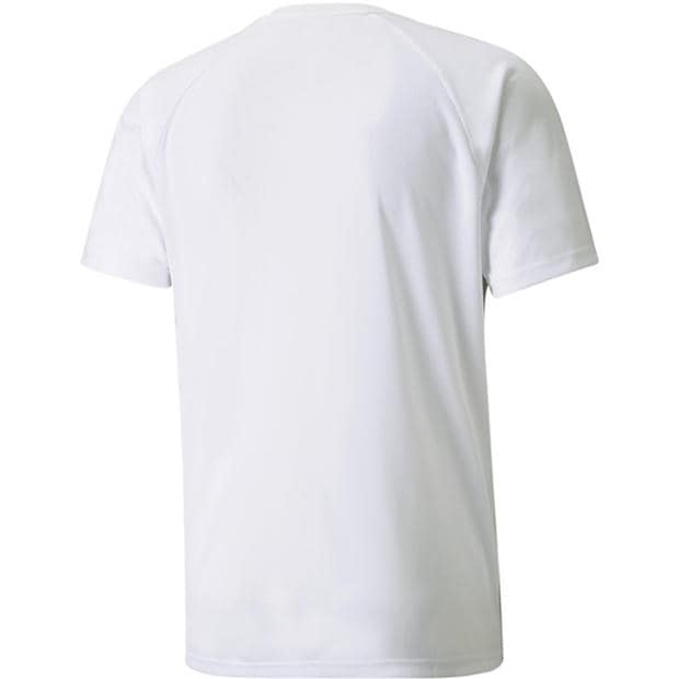 White/Black - Puma - Puma Teamliga Striped Jersey T-Shirt Mens