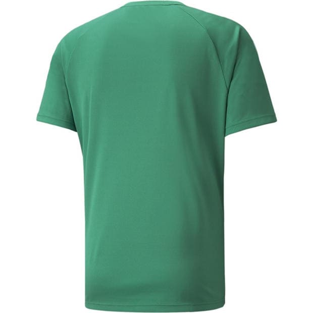 Green/Black/Wht - Puma - Puma Teamliga Striped Jersey T-Shirt Mens