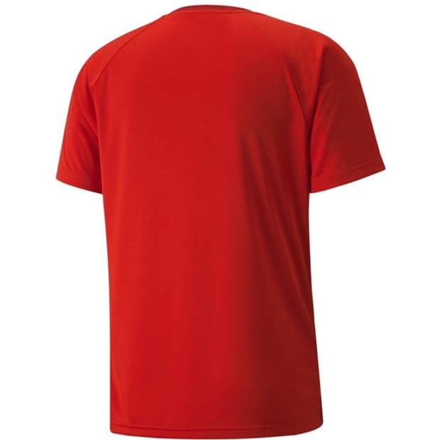 Red/Pepper/Wht - Puma - Puma Teamvision Jersey T-Shirt Mens