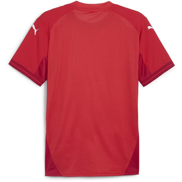 Red/White/Red - Puma - Puma Teamfinal Jersey T-Shirt Mens