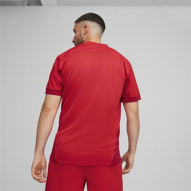 Red/White/Red - Puma - Puma Teamfinal Jersey T-Shirt Mens