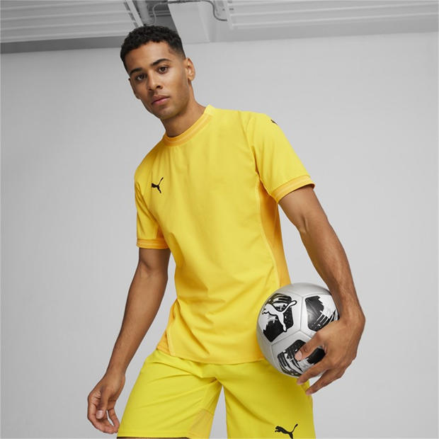 Yellow/Black - Puma - Puma Teamfinal Jersey T-Shirt Mens