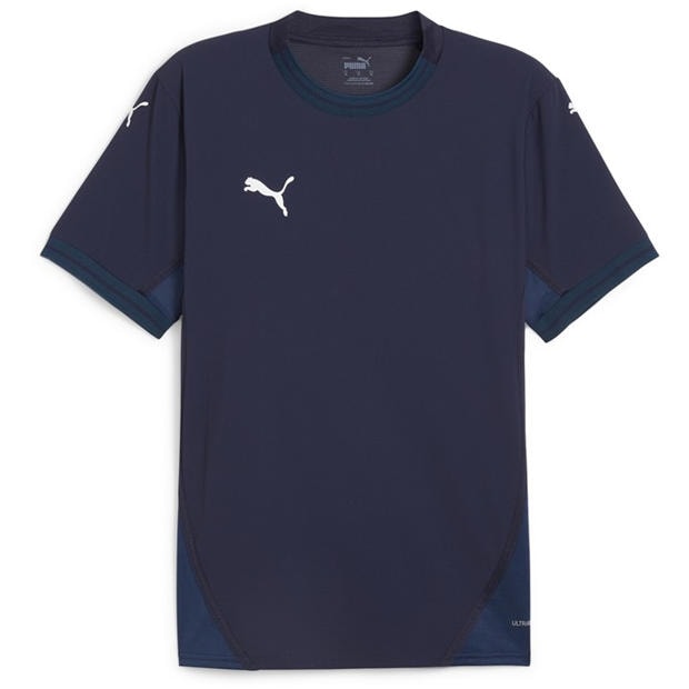 Navy/White/Blue - Puma - Puma Teamfinal Jersey T-Shirt Mens