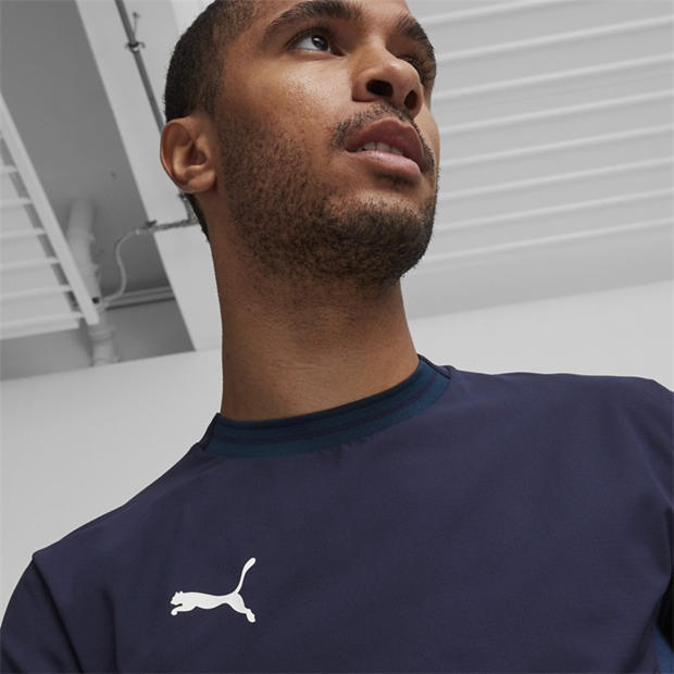 Navy/White/Blue - Puma - Puma Teamfinal Jersey T-Shirt Mens