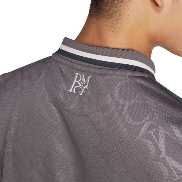 Charcoal - adidas - Men's Real 3 Jersey Short Sleeve Performance T-Shirt