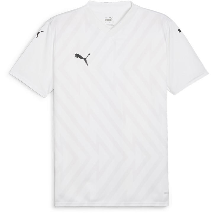 Puma Men's White Teamglory Jersey T-Shirt in Size XL, Sports Direct