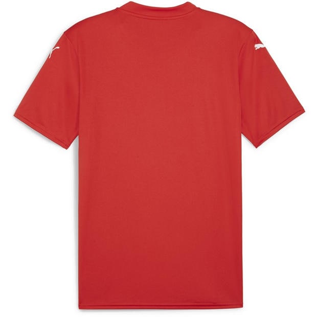 Red/White - Puma - Puma Teamglory Jersey T-Shirt Mens