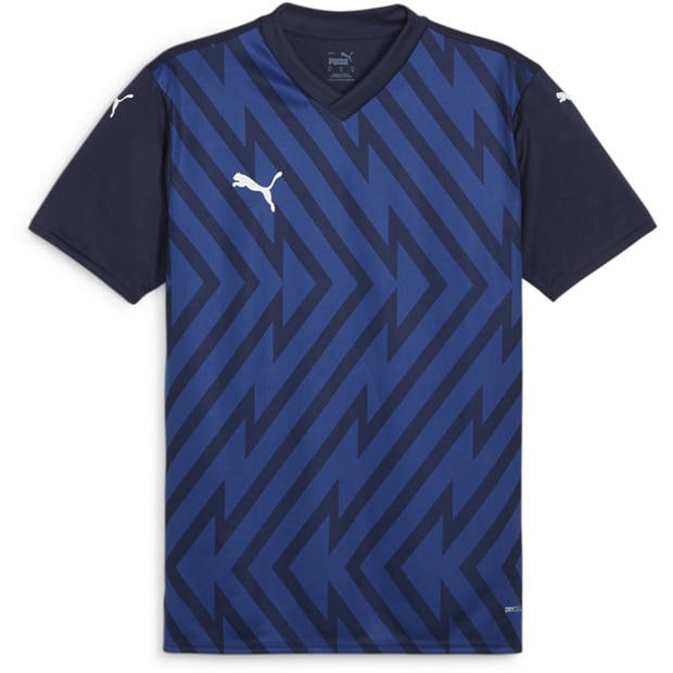 Navy/White - Puma - Puma Teamglory Jersey T-Shirt Mens