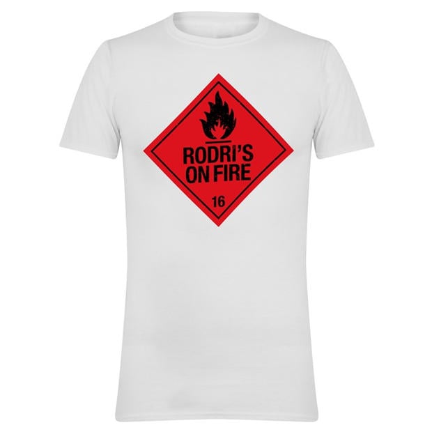 Rodri Flame - AWD - Adults Printed Carabao Cup Tee
