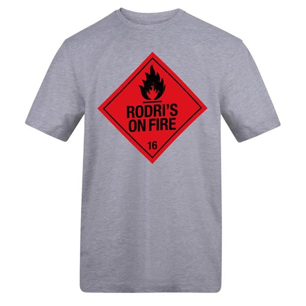 Rodri Flame - AWD - Adults Printed Carabao Cup Tee