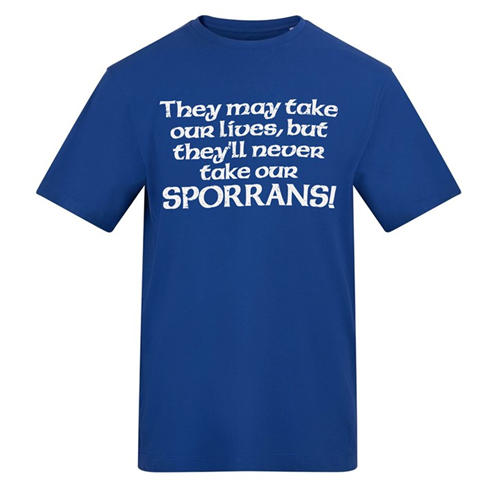 AWD - Printed Novelty Scottish Football Fan Tee
