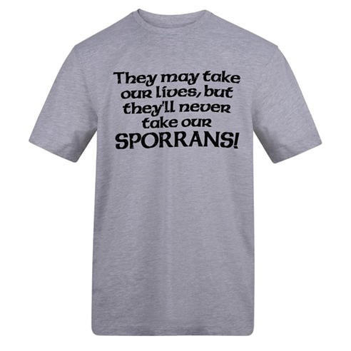 AWD - Printed Novelty Scottish Football Fan Tee