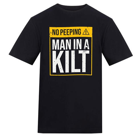 AWD - Printed Novelty Scottish Football Fan Tee