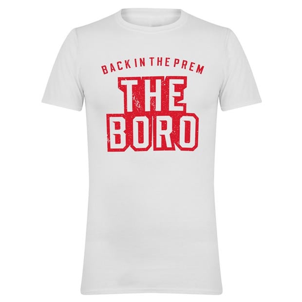 Boro Back - AWD - Printed Adults Middlesbrough Fan Tee