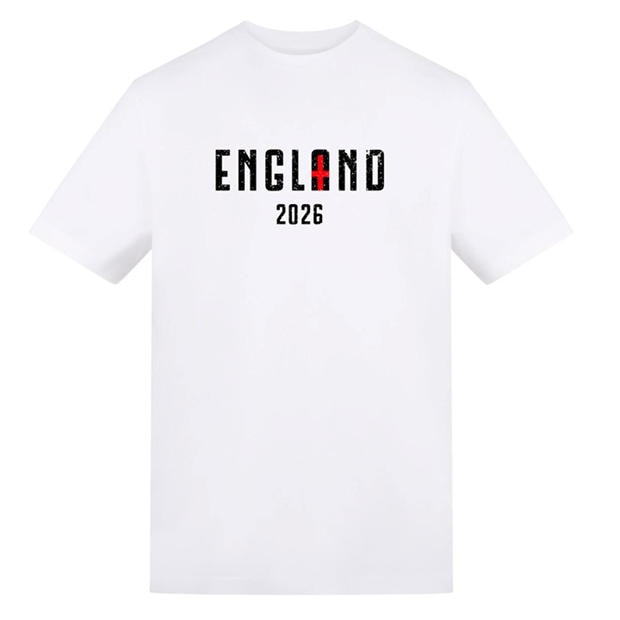 England 2026 - AWD - Adults Printed England World Cup Tee