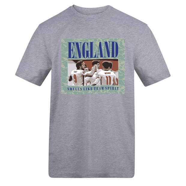 England Team Spirit - AWD - Adults Printed England World Cup Tee