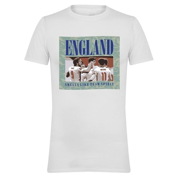 England Team Spirit - AWD - Adults Printed England World Cup Tee