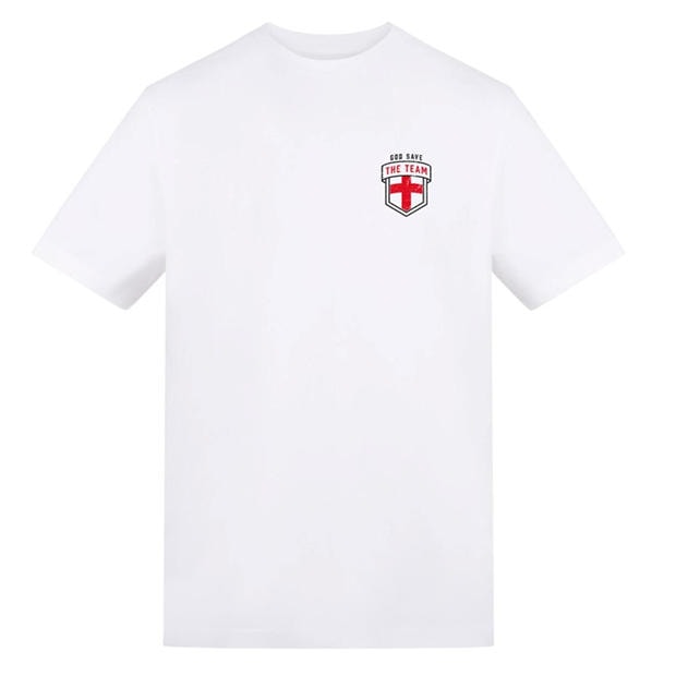 God Save The Team - AWD - Adults Printed England World Cup Tee