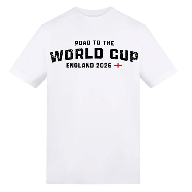 Road to the World Cup - AWD - Adults Printed England World Cup Tee