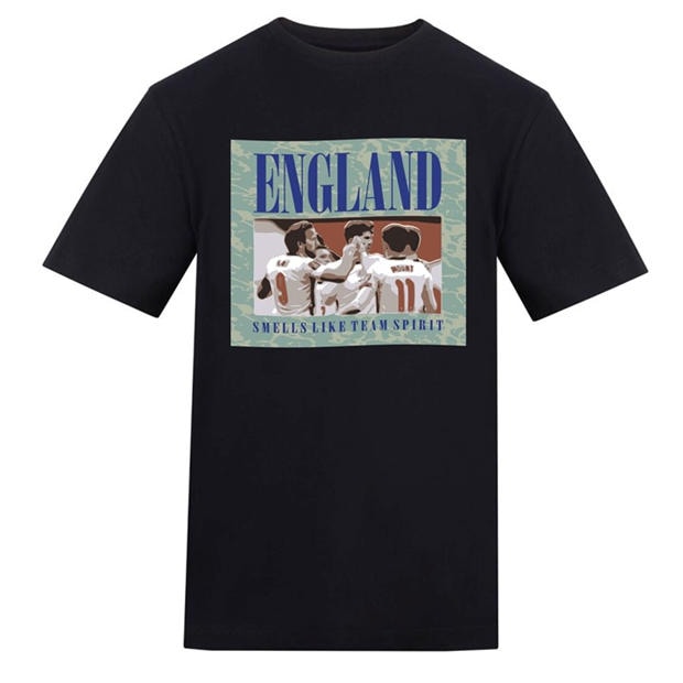 England Team Spirit - AWD - Adults Printed England World Cup Tee