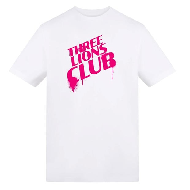 Three Lions Club - AWD - Adults Printed England World Cup Tee