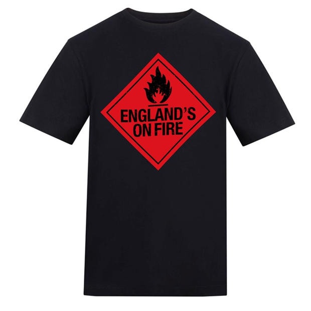 Eng Fire - AWD - Adults Printed England World Cup Tee