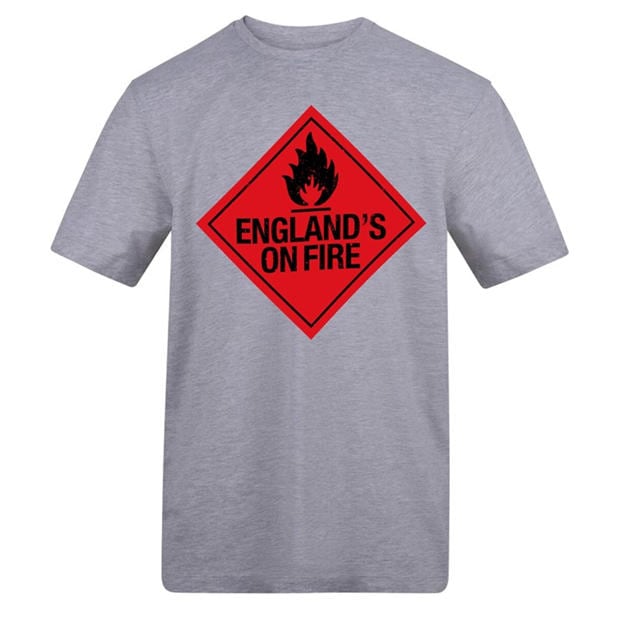 Eng Fire - AWD - Adults Printed England World Cup Tee