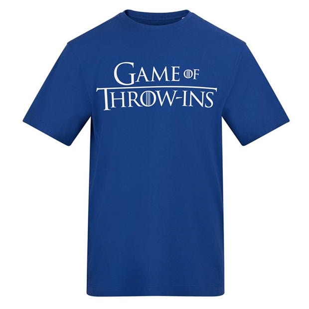 Throw-ins - AWD - Adults Printed Novelty Football Fan Tee