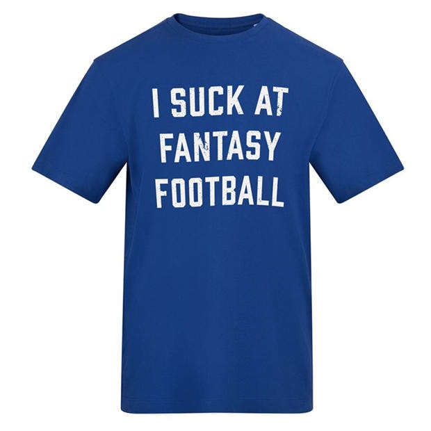 Fantasy Ftball - AWD - Adults Printed Novelty Football Fan Tee