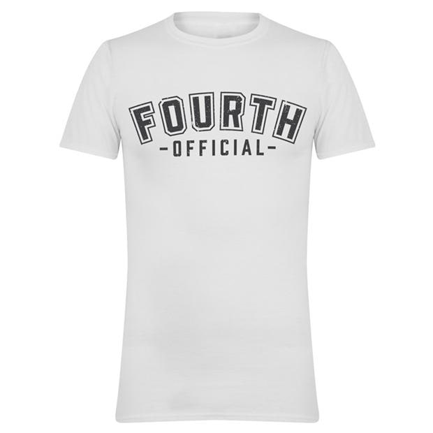 Fourth Official - AWD - Adults Printed Novelty Football Fan Tee