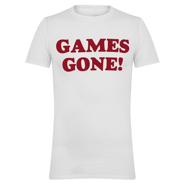 Games Gone - AWD - Adults Printed Novelty Football Fan Tee