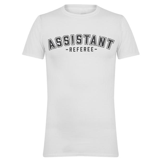 Assistant Ref - AWD - Adults Printed Novelty Football Fan Tee