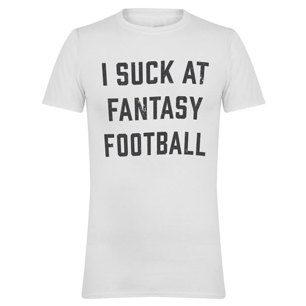 Fantasy Ftball - AWD - Adults Printed Novelty Football Fan Tee